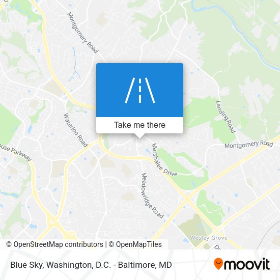 Blue Sky map