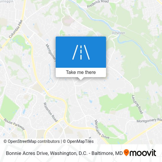 Bonnie Acres Drive map