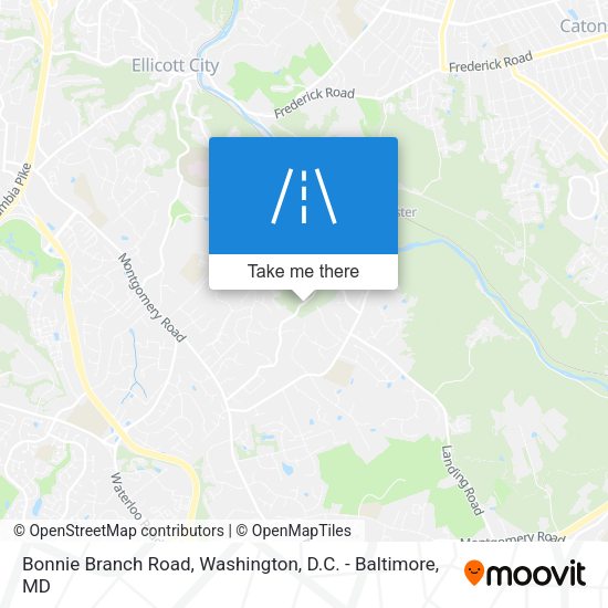 Mapa de Bonnie Branch Road