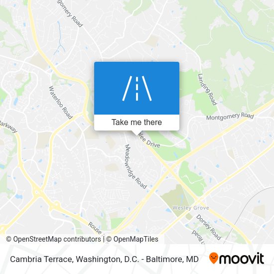 Cambria Terrace map