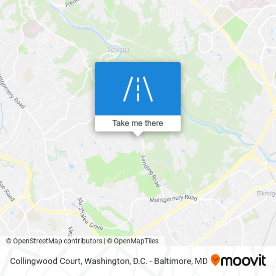 Mapa de Collingwood Court