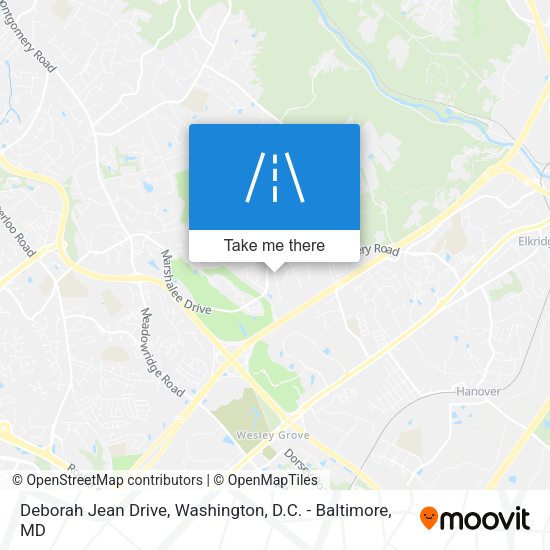Mapa de Deborah Jean Drive