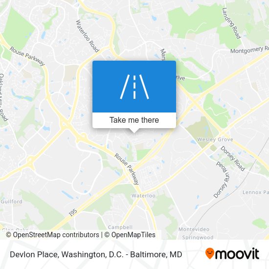 Devlon Place map