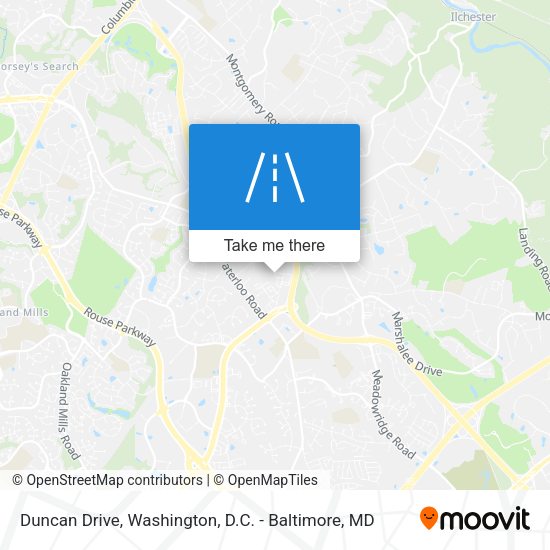 Duncan Drive map