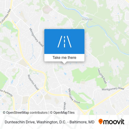 Dunteachin Drive map