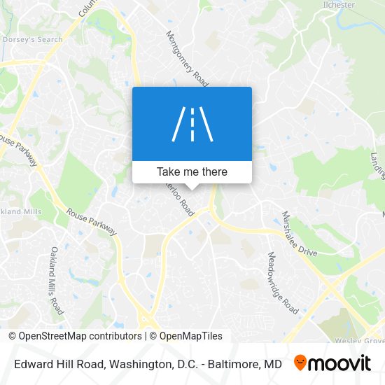 Mapa de Edward Hill Road