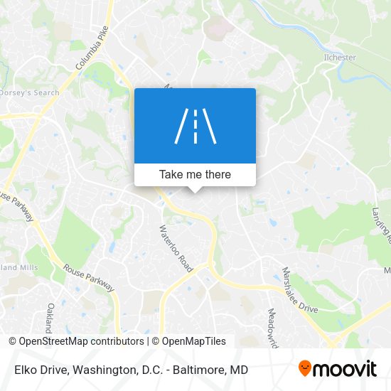 Mapa de Elko Drive