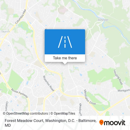 Forest Meadow Court map