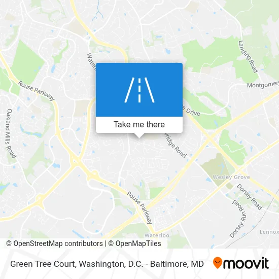 Green Tree Court map