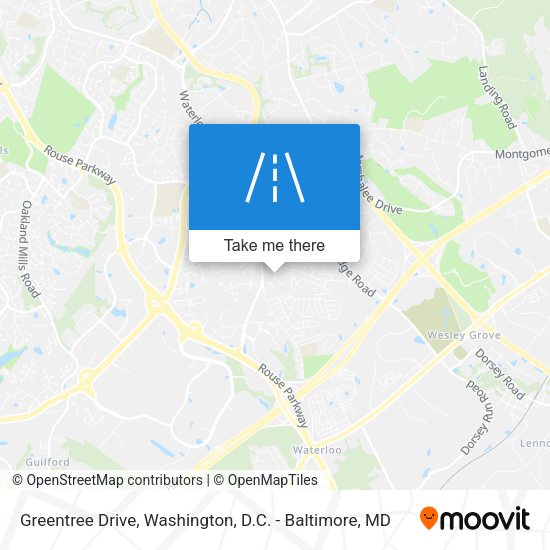 Mapa de Greentree Drive