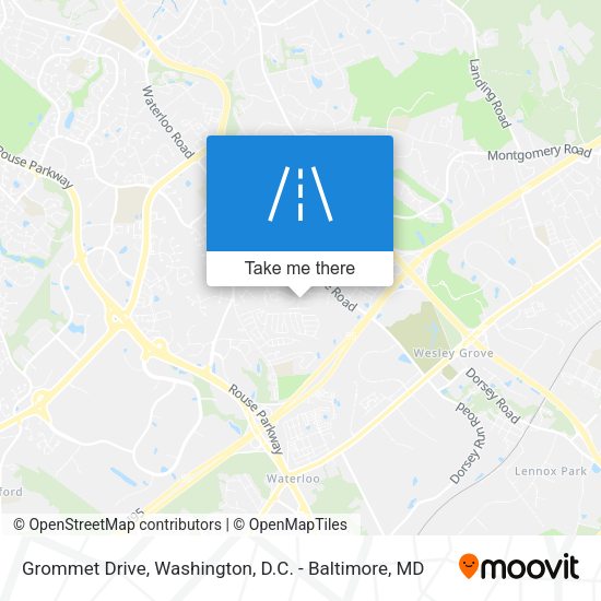 Grommet Drive map