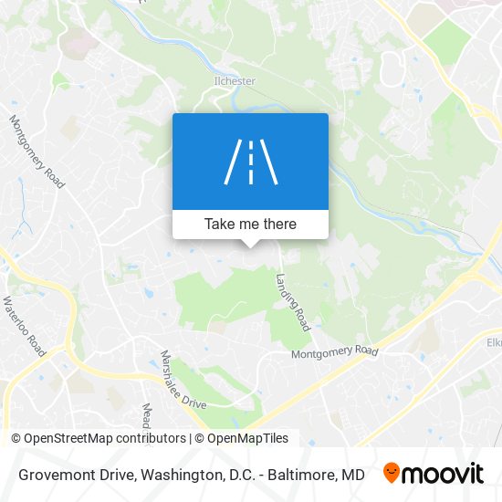 Mapa de Grovemont Drive