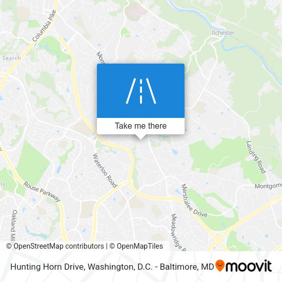 Hunting Horn Drive map