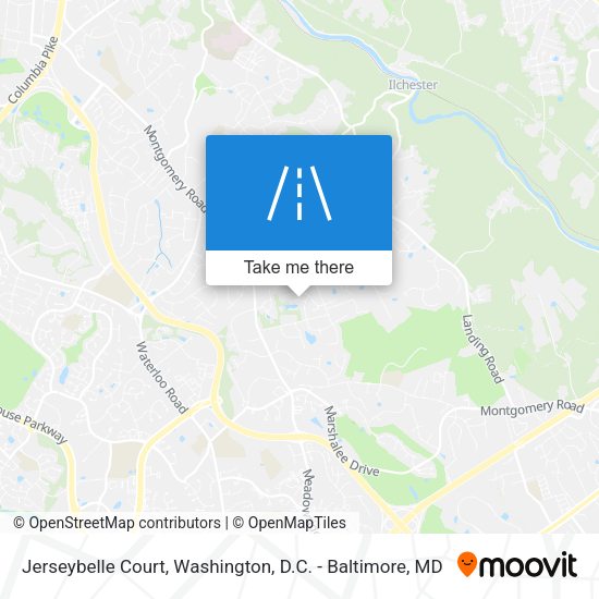 Jerseybelle Court map