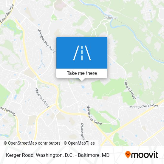 Mapa de Kerger Road