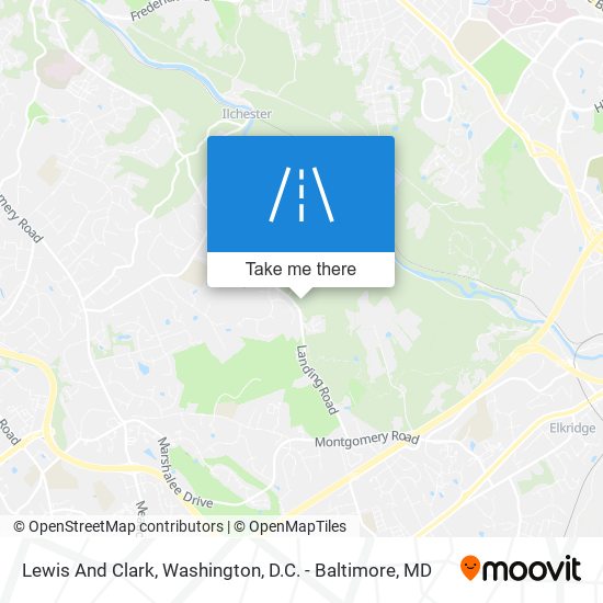 Mapa de Lewis And Clark