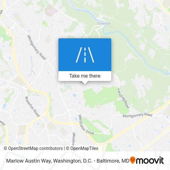 Mapa de Marlow Austin Way