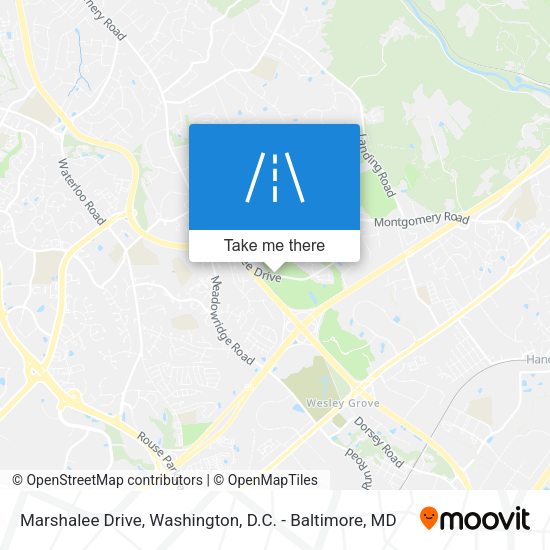 Marshalee Drive map