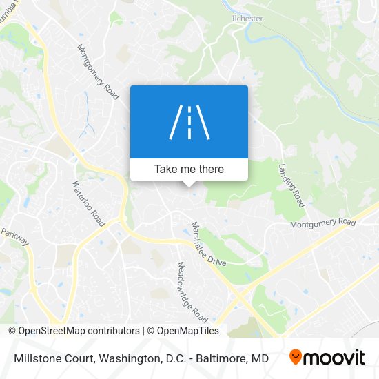 Millstone Court map