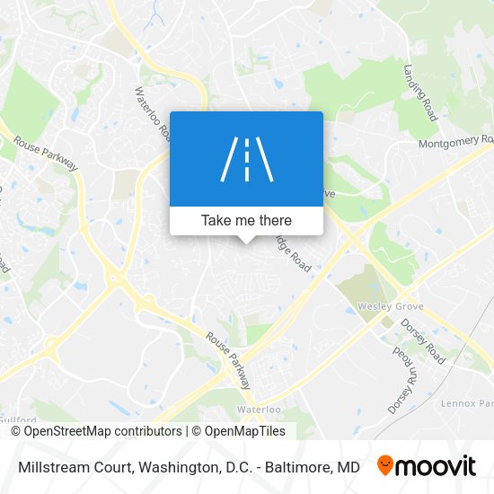 Millstream Court map
