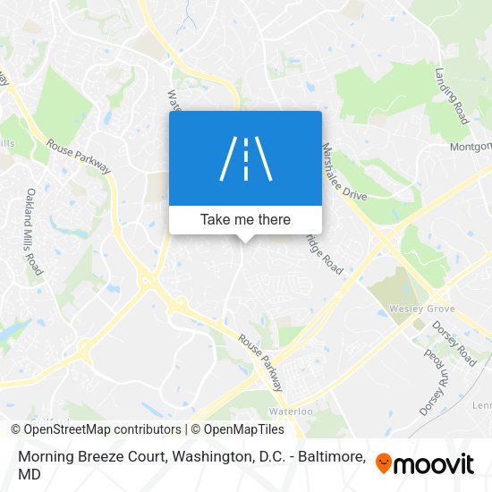 Mapa de Morning Breeze Court