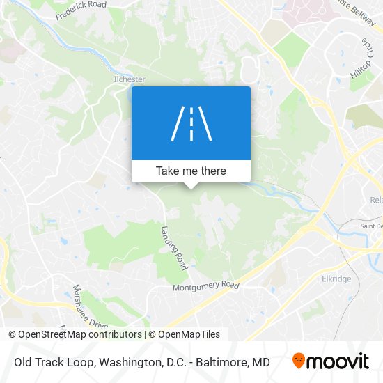 Old Track Loop map