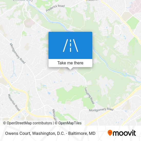 Mapa de Owens Court