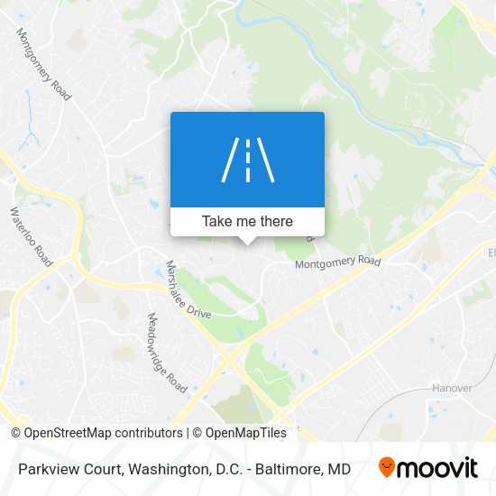 Mapa de Parkview Court