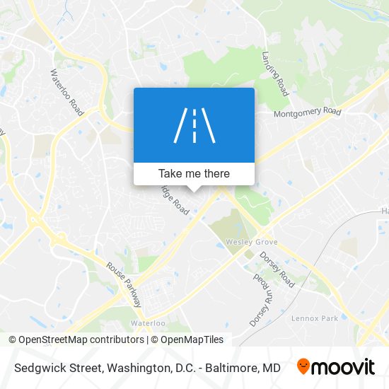 Sedgwick Street map