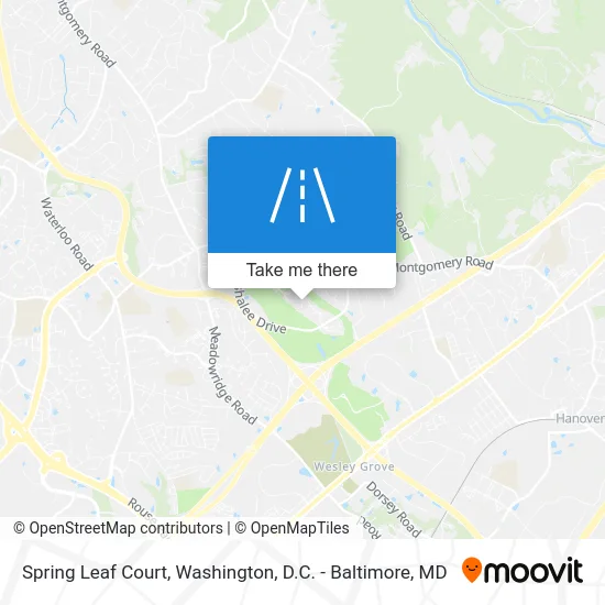 Spring Leaf Court map