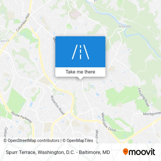 Spurr Terrace map