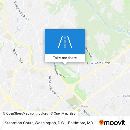 Stearman Court map