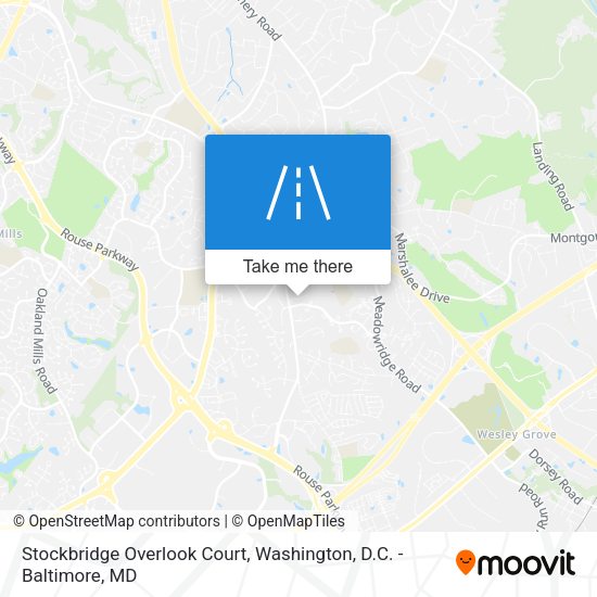 Stockbridge Overlook Court map