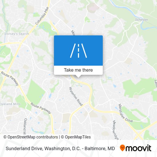 Mapa de Sunderland Drive