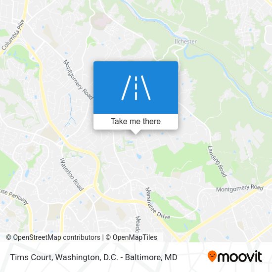 Mapa de Tims Court