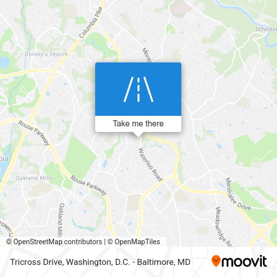 Mapa de Tricross Drive