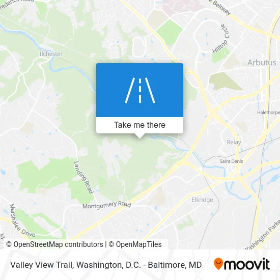 Valley View Trail map