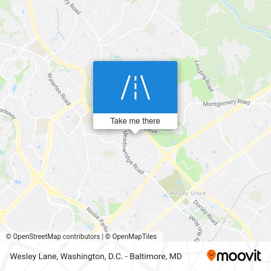 Wesley Lane map