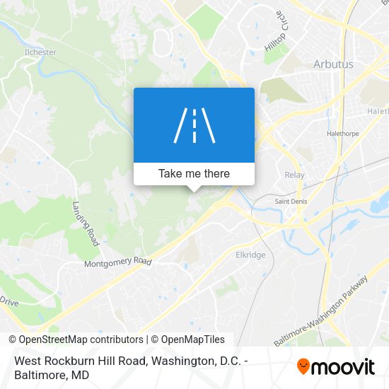 Mapa de West Rockburn Hill Road