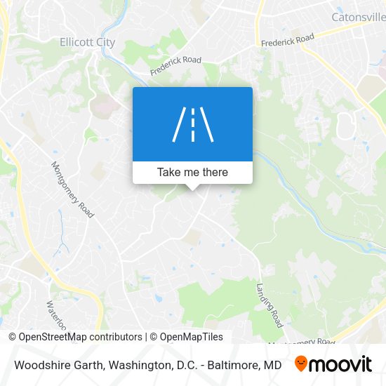 Woodshire Garth map