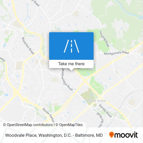 Woodvale Place map