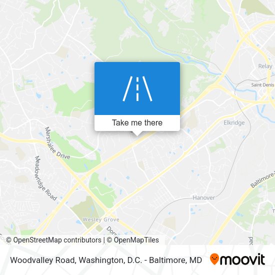 Mapa de Woodvalley Road