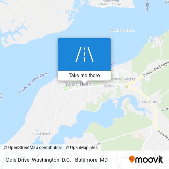 Dale Drive map