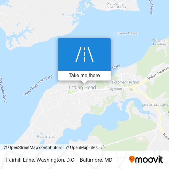 Fairhill Lane map
