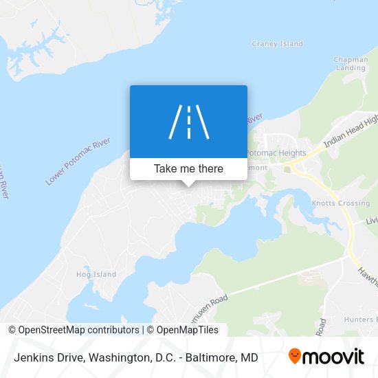 Mapa de Jenkins Drive