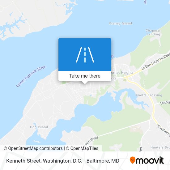 Kenneth Street map
