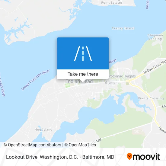 Lookout Drive map