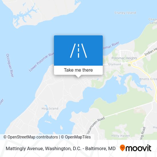 Mattingly Avenue map
