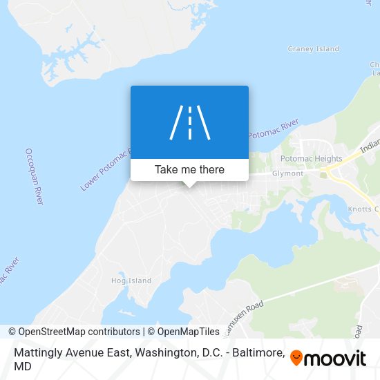 Mattingly Avenue East map