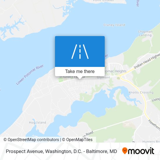 Mapa de Prospect Avenue